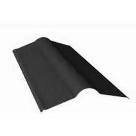 Coroline Bitumen Black Ridge Roof Sheet - 1000mm x 200mm (875mm Cover) 