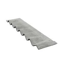 Briarwood EUROSIX 6 inch Profile Fibre Cement Eave Filler Piece in Natural Grey