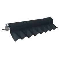 Briarwood EUROSIX Two-piece Fibre Cement Close Fitting Ridge Pair in Slate Blue