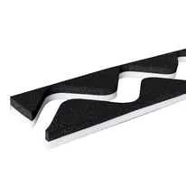 Briarwood Foam Eave Fillers for EUROSIX 6 inch Profile Fibre Cement Sheets (Sold in pairs)
