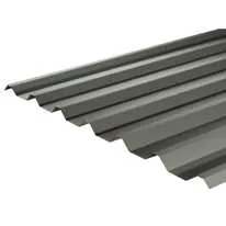 Metal Roof Sheet (34/1000 Box Profile) PVC Plastisol Coated 0.7mm Merlin Grey