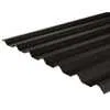 Metal Roof Sheet (34/1000 Box Profile) PVC Plastisol Coated 0.7mm Anthracite