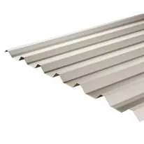 Metal Roof Sheet (34/1000 Box Profile) PVC Plastisol Coated 0.7mm Goosewing Grey