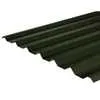 Metal Roof Sheet (34/1000 Box Profile) PVC Plastisol Coated 0.7mm Juniper Green