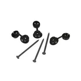 Coroline Black Roof Sheet Fixings (Pack of 400)