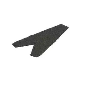 Corotile Lightweight Metal Roofing Ridge End Cap - Charcoal
