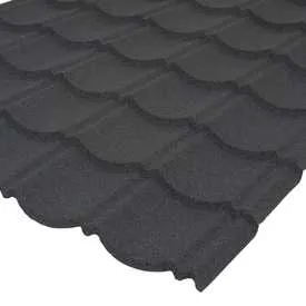 Corotile Lightweight Metal Roofing Sheet - Charcoal (1140mm x 860mm)