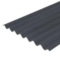 Briarwood EUROSIX Profile 6 inch Fibre Cement Roof Sheet in Meadowscape