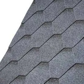 IKO Armourshield Hexagonal Roofing Shingles  2m2 - Granite Grey