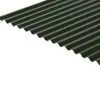 Metal Corrugated Roof Sheet (13/3 Profile) 0.7mm PVC Plastisol Coated - Juniper Green BS12B29