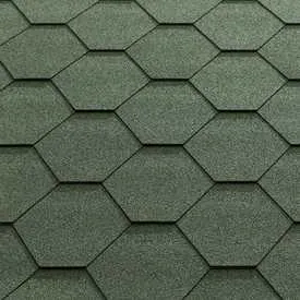 Katepal Super KL Hexagonal Bitumen Roofing Shingles 3m2 - Green