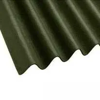 Coroline Corrugated Bitumen Green Roof Sheets - 2000mm x 950mm (855mm Cover)