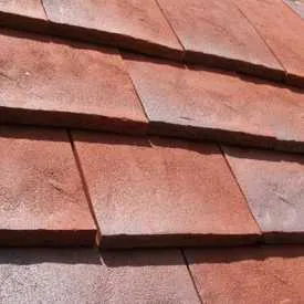 Dreadnought Rustic Clay Roofing Tile - Red Blue Rustic